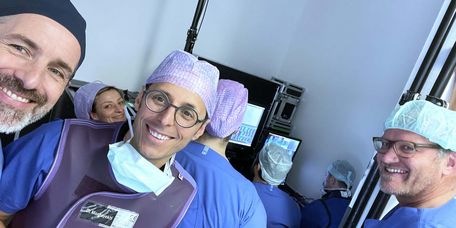 Selfie der Chefärzte bei der Heartlive